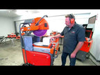21.5" Masonry Saw With Integrated Dust Control System ("The King Cutter")