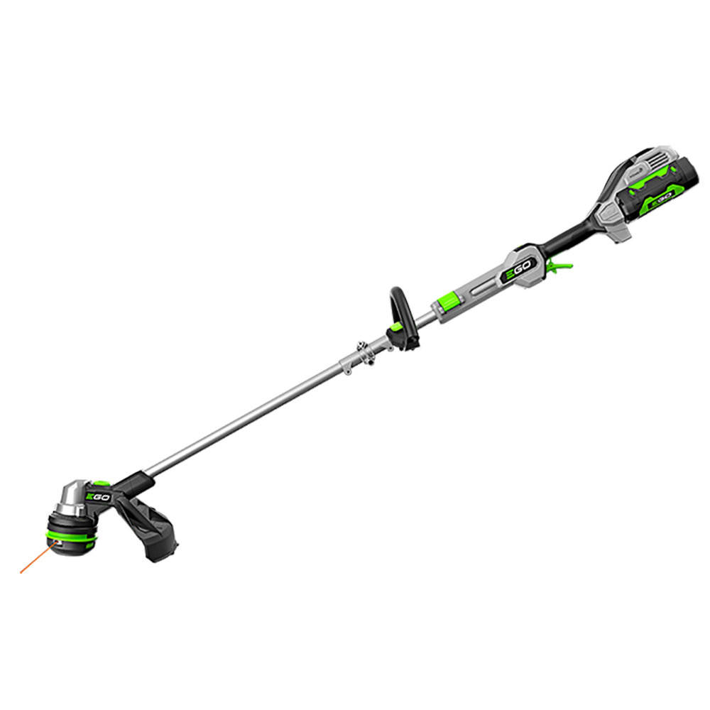 15" POWERLOAD String Trimmer with Telescopic Aluminum Foldable Shaft